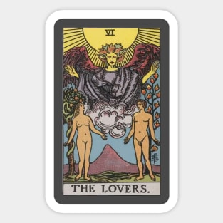 Tarot - The Lovers Sticker